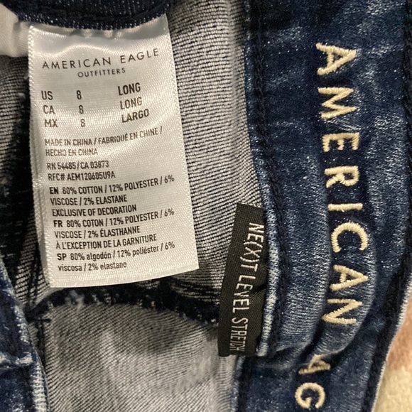 American Eagle Outfitters High Rise Distressed Jeans 8 - Picture 10 of 10
